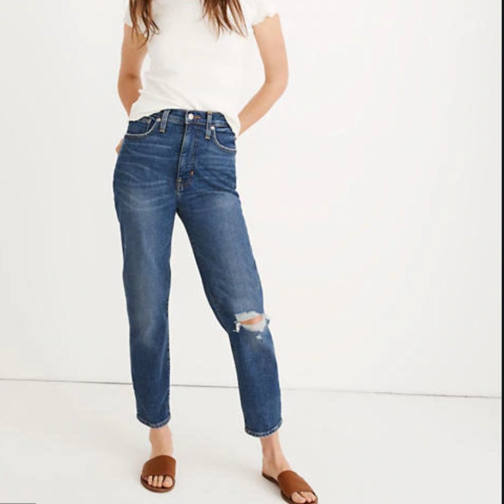 Madewell Mom jean